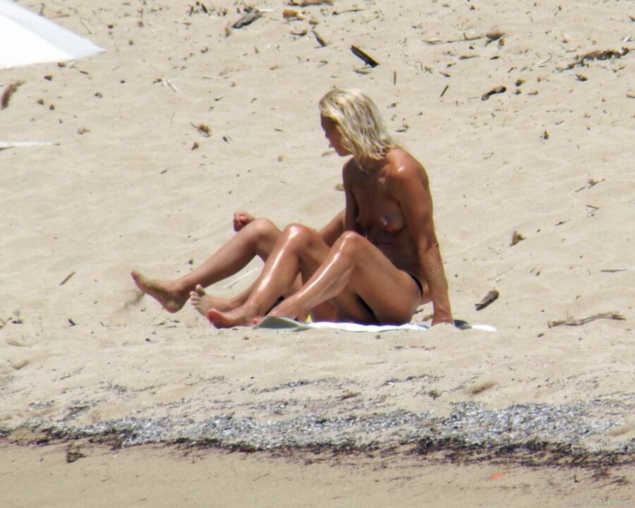 Free porn pics of Blonde MILF at the beach 20 of 50 pics