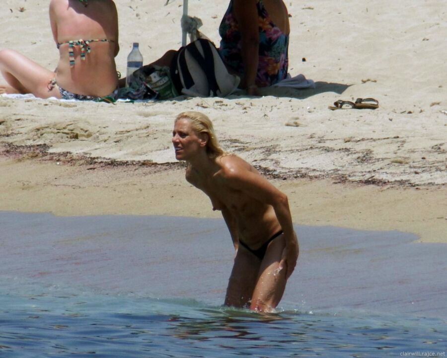 Free porn pics of Blonde MILF at the beach 9 of 50 pics