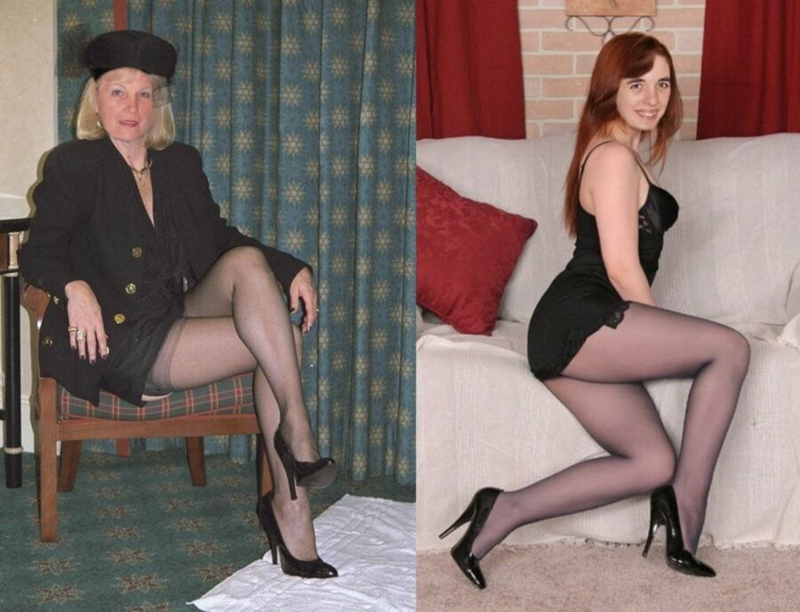 Free porn pics of High Heeled Mother and Daughter give to show her Sexy Legs 7 of 8 pics