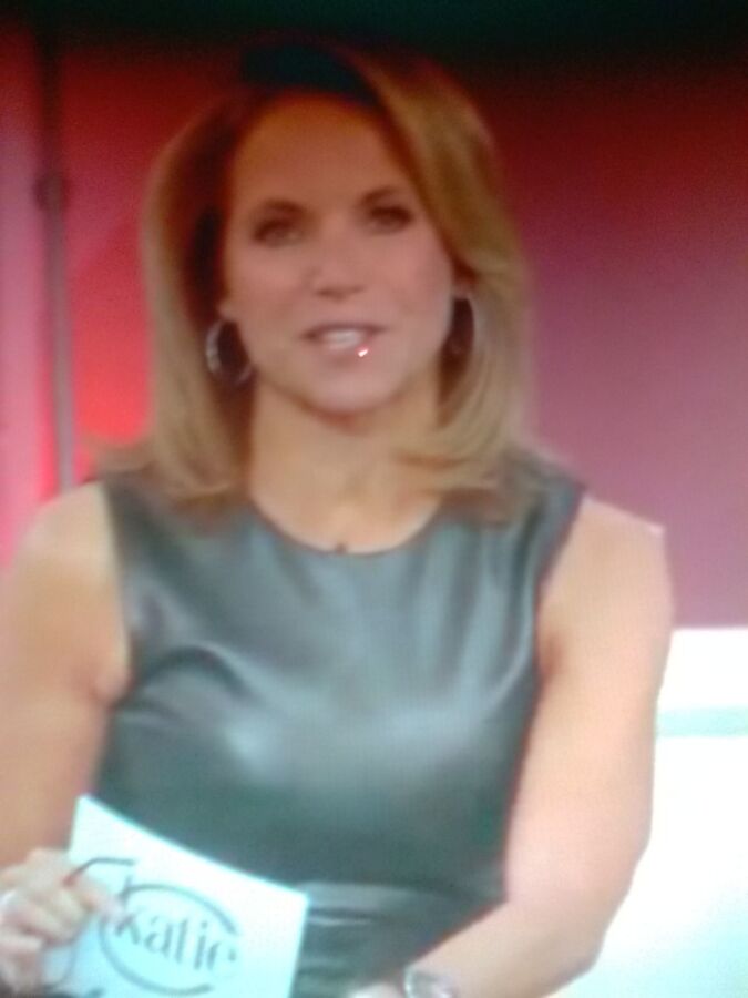 Free porn pics of Katie Couric - Leather Dress  17 of 17 pics