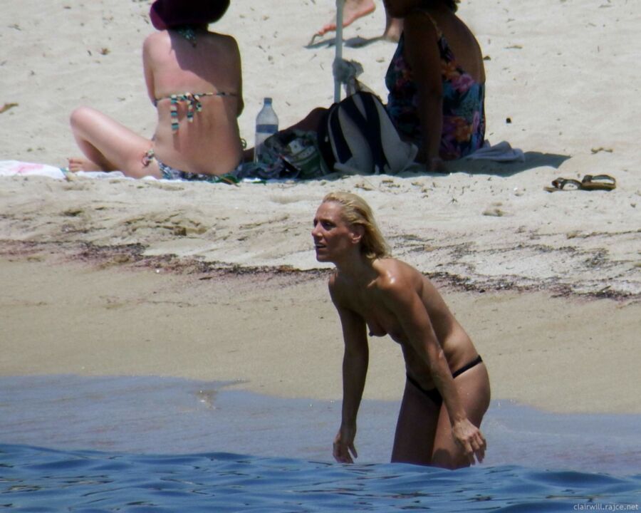 Free porn pics of Blonde MILF at the beach 15 of 50 pics