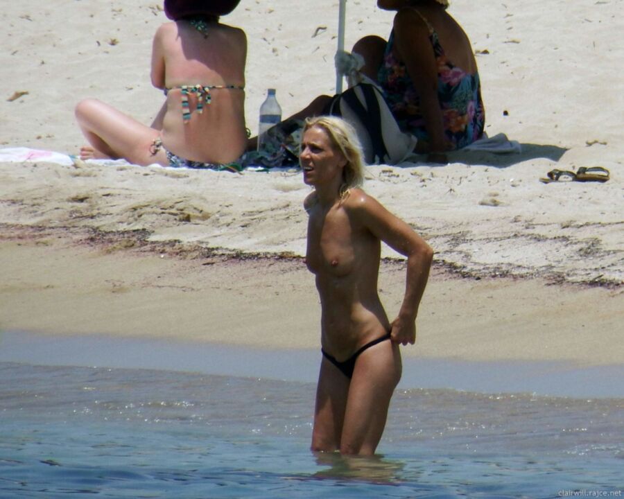 Free porn pics of Blonde MILF at the beach 12 of 50 pics