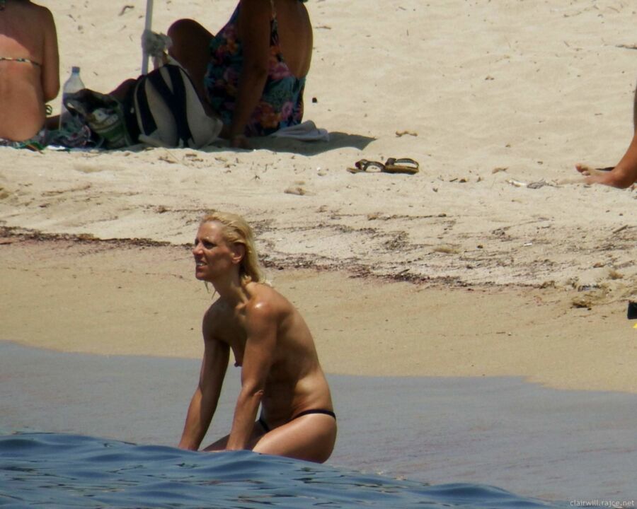 Free porn pics of Blonde MILF at the beach 3 of 50 pics