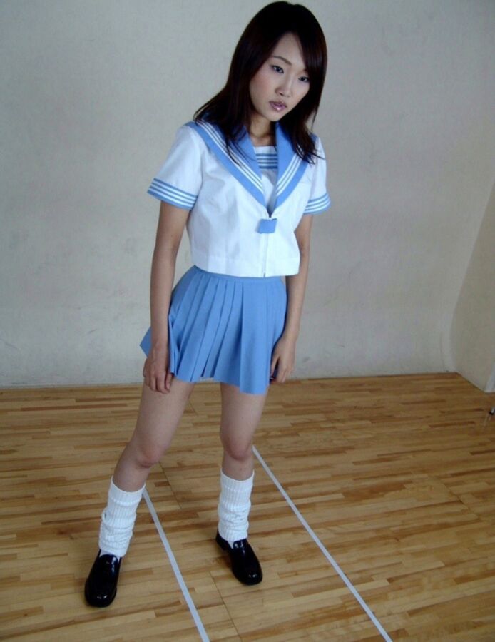 Free porn pics of Kasumi Poses In Little Sailor Suit For Old Guy 5 of 35 pics