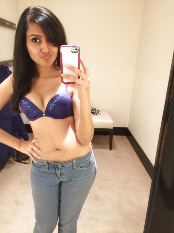 Free porn pics of Indian girl changing room selfies 5 of 10 pics