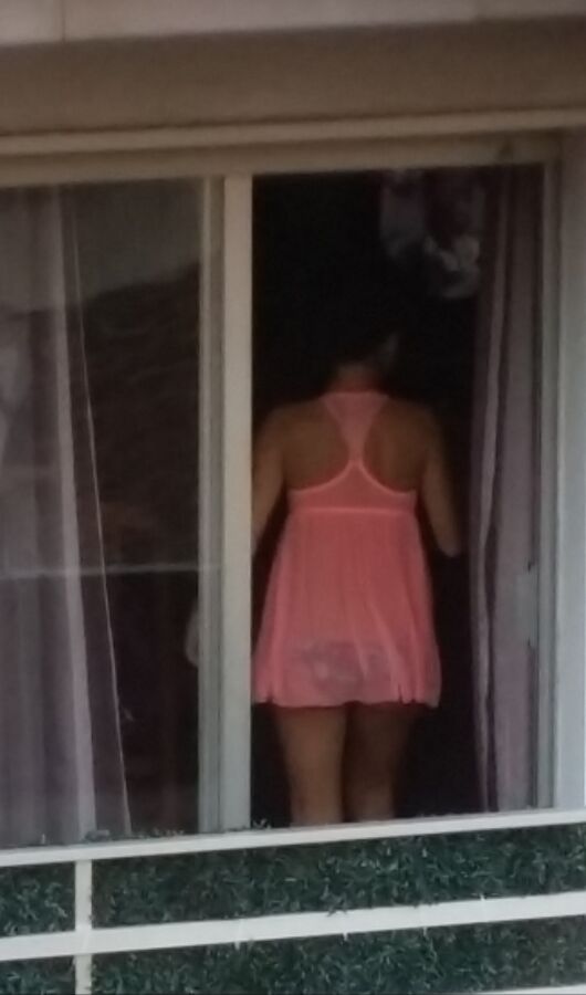 Free porn pics of Spying my neighbour/Espiando a mi vecina 2 of 16 pics