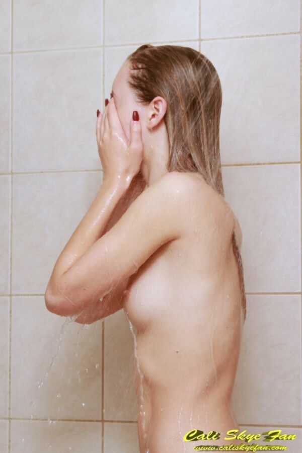 Free porn pics of teen cali skye takes a shower 11 of 117 pics