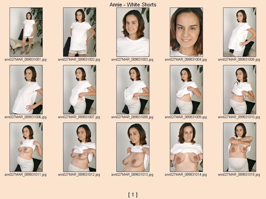Free porn pics of Annie - White Shorts 1 of 81 pics