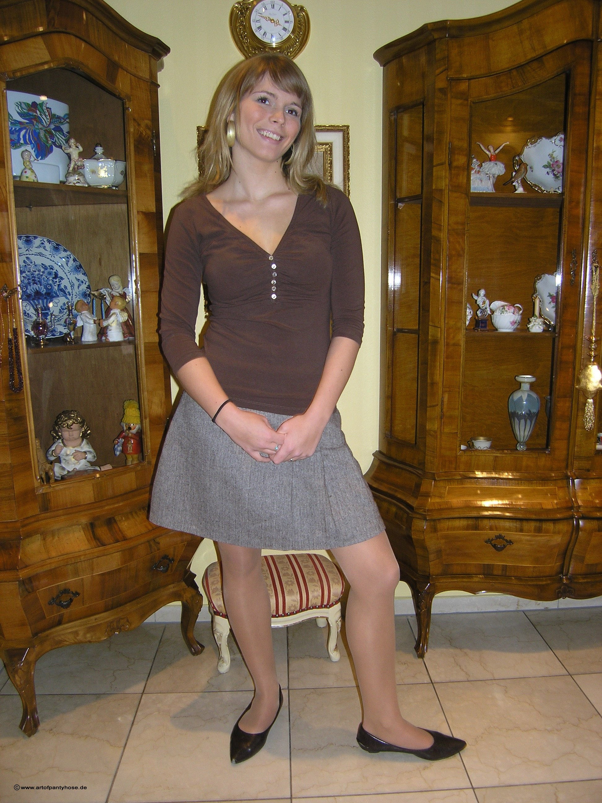 Free porn pics of Pantyhose Amateur Carolin 12 of 71 pics