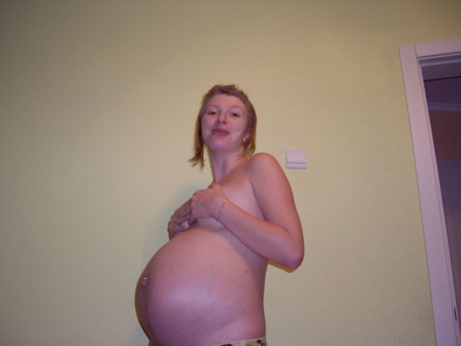 Free porn pics of Young Russian pregnant amateur blonde 11 of 123 pics
