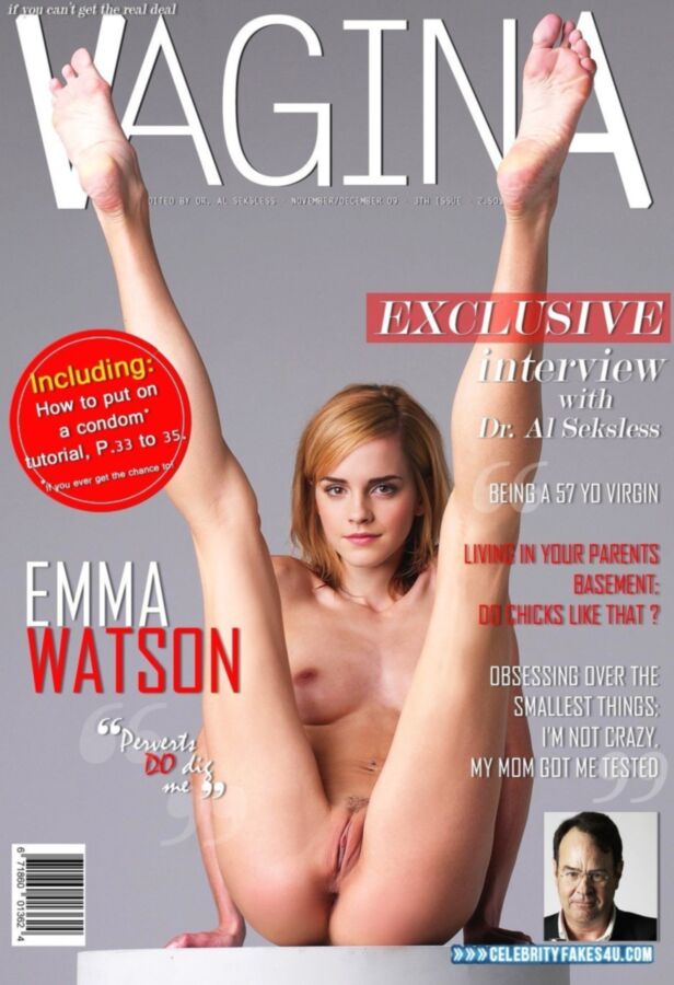 Free porn pics of Emma Watson Fake Magazine Covers 1 of 15 pics