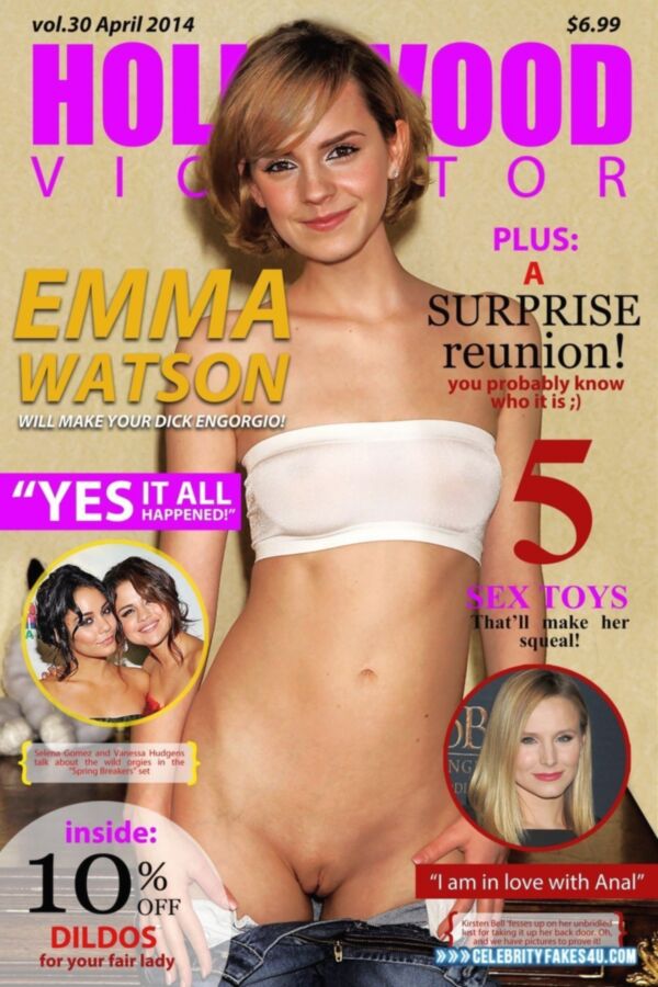 Free porn pics of Emma Watson Fake Magazine Covers 3 of 15 pics