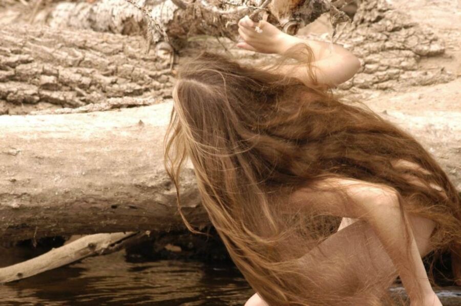 Free porn pics of Long Haired GIrl In River 1 of 15 pics