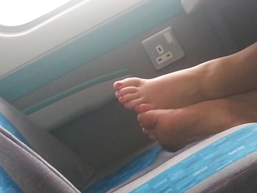 Free porn pics of feet on train 3 of 5 pics