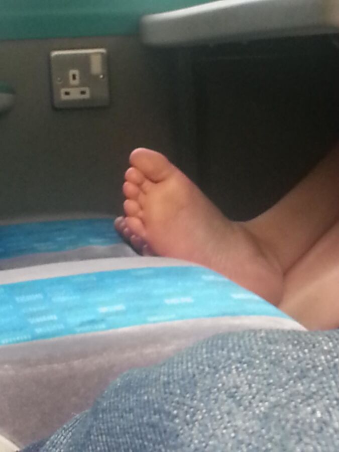 Free porn pics of feet on train 5 of 5 pics