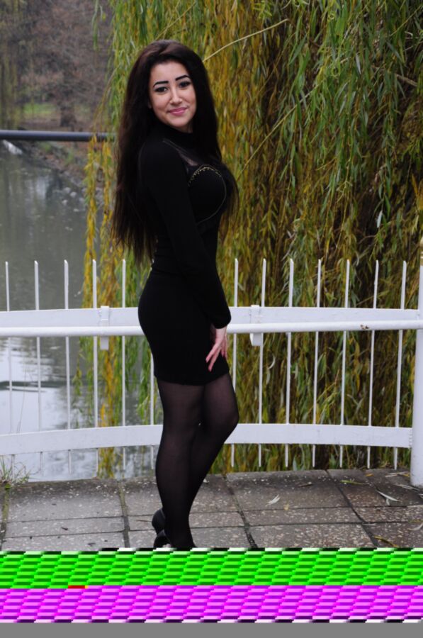 Free porn pics of Skinny Russian Cunt in Black Pantyhose 17 of 18 pics