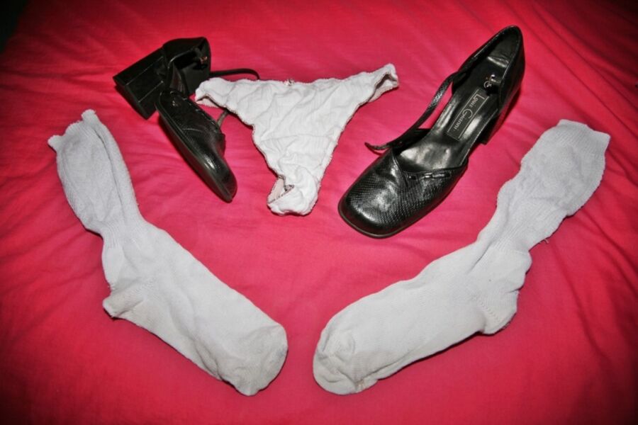 Free porn pics of Shoes, socks and panties of one girl 14 of 16 pics