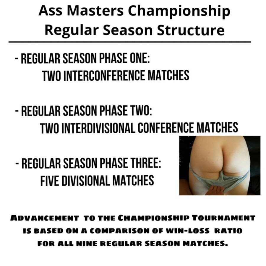 Free porn pics of Ass Masters Tournament - Conference Line-up and Competition Rule 5 of 8 pics