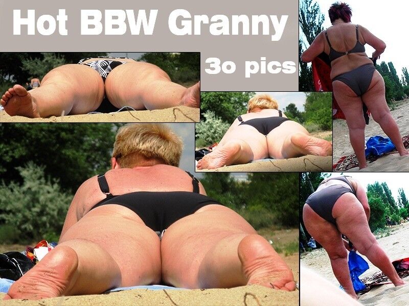 Free porn pics of BBW Beach Voyeur (Granny) update 3 of 15 pics