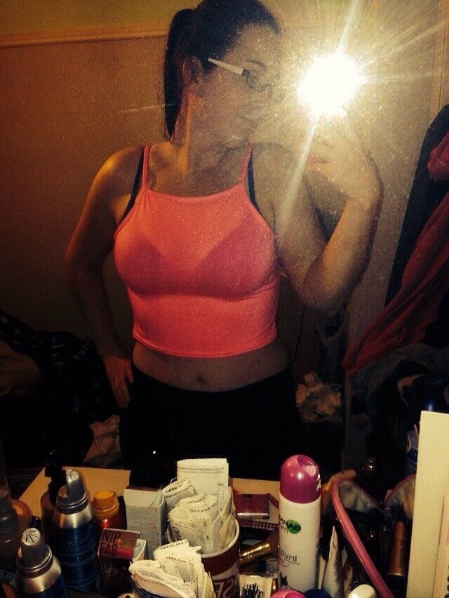 Free porn pics of Pink Crop Top Strip 2 of 11 pics