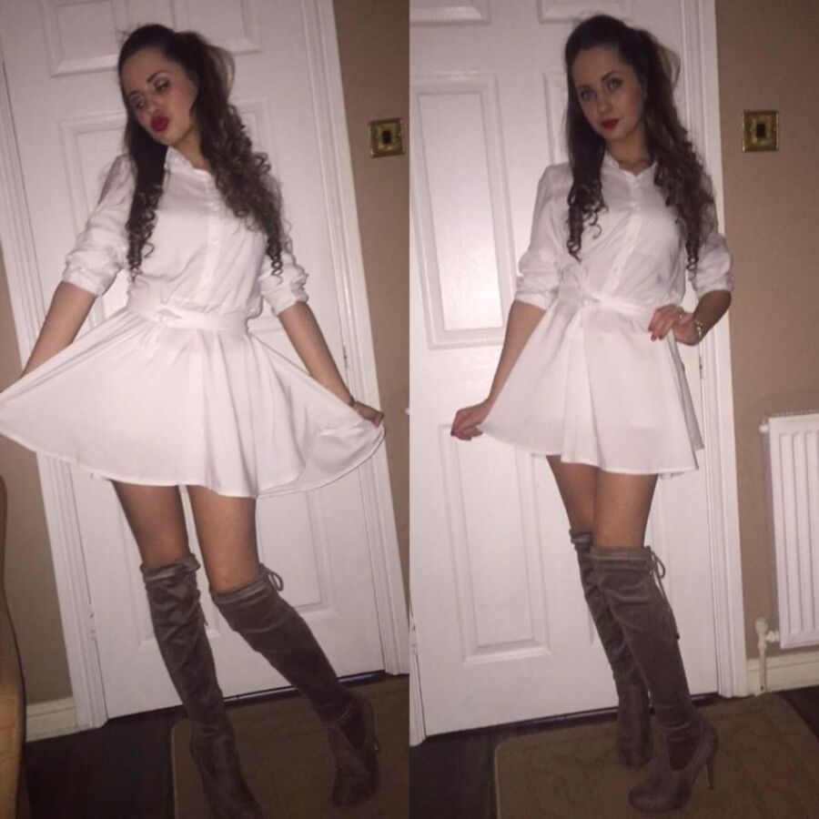 Free porn pics of British Chav Teen Goddess Slags in Boots for Comment 6 of 57 pics