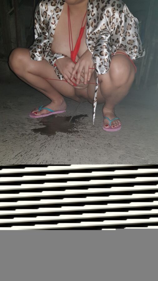 Free porn pics of Drunk Flashing and pissing around the neighborhood 3 of 13 pics