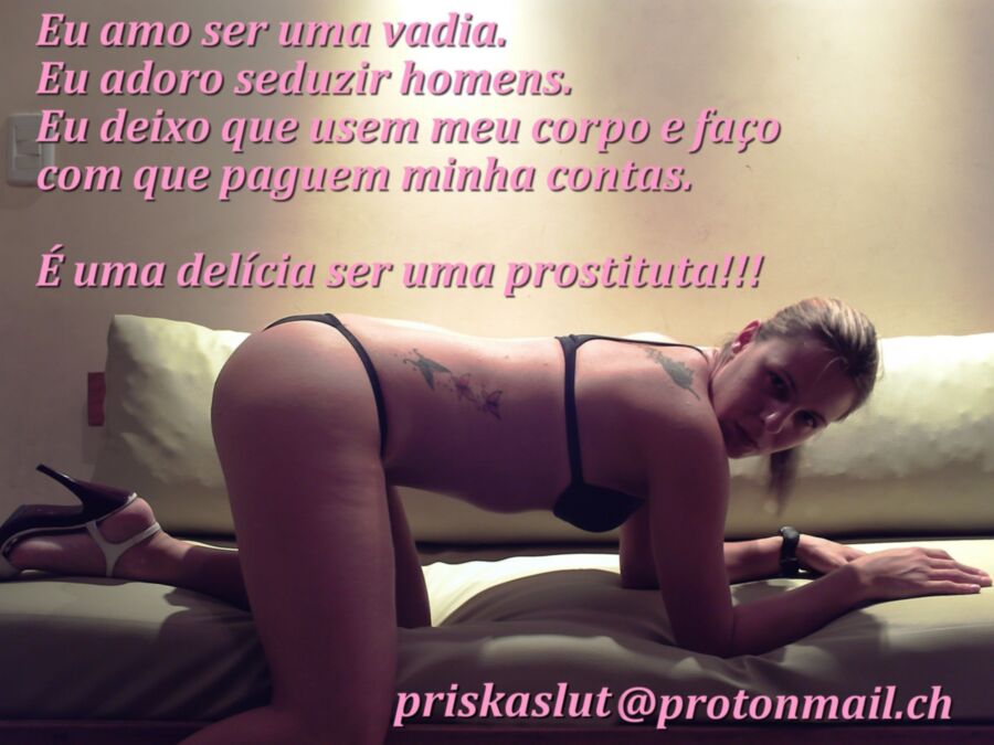 Free porn pics of Priscylla Hot Brazilian blonde whore 19 of 52 pics