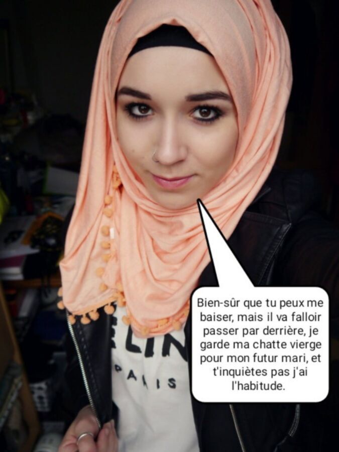 Free porn pics of French caption (français) musulmane vierge, mais pas du cul. 3 of 5 pics