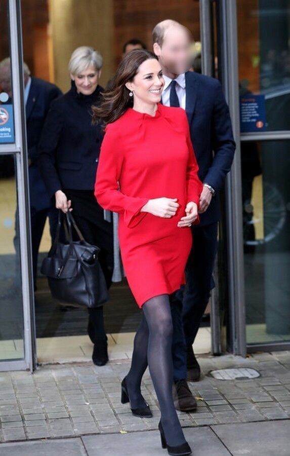 Free porn pics of Duchess of Cambridge - Pregnant in Opaque Pantyhose 4 of 7 pics