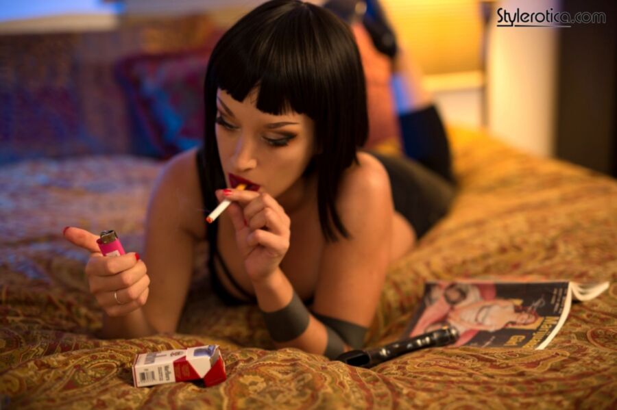 Free porn pics of stylerotica - kato is Mia from pulpfiction  9 of 48 pics
