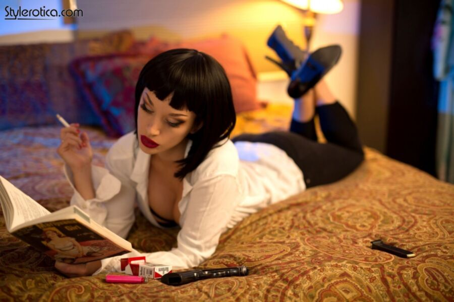 Free porn pics of stylerotica - kato is Mia from pulpfiction  4 of 48 pics