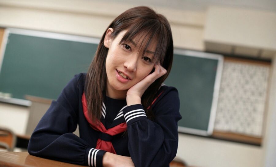 Free porn pics of Schoolgirl Miyuki Morimiya Gets Jizz 1 of 11 pics