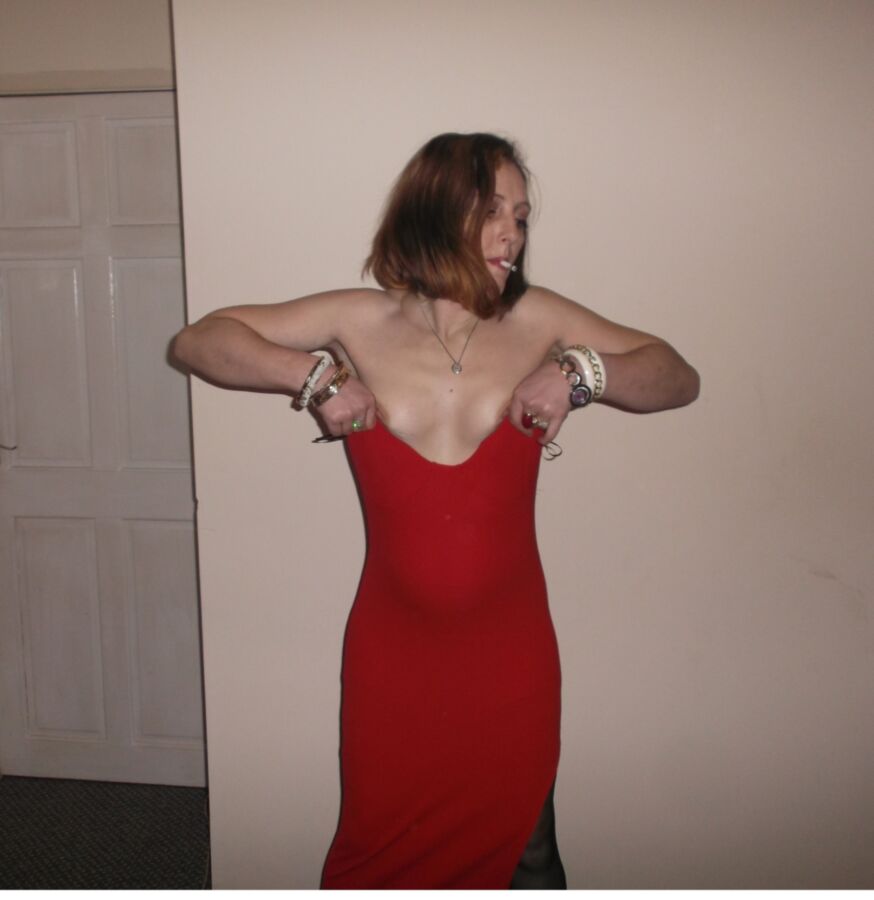 Free porn pics of Anne Stripping Out Of Red Dress 9 of 25 pics