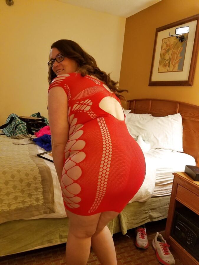 Free porn pics of Sexy BBW Wife Posing Lingerie 5 of 22 pics