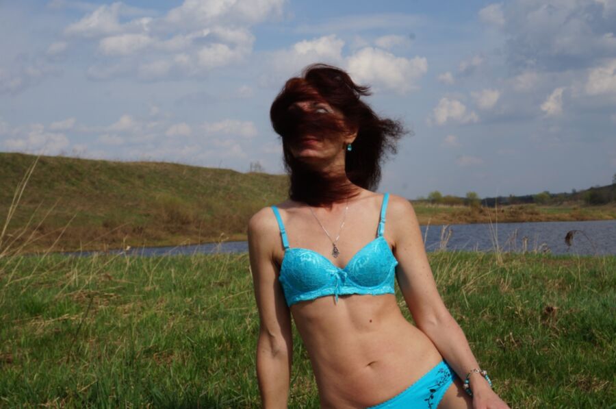 Free porn pics of Blue Bikini 11 of 41 pics