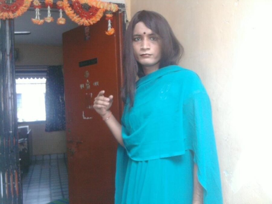 Free porn pics of Sujata Shinde (Dark-skinned Amateur Crossdresser) 18 of 165 pics