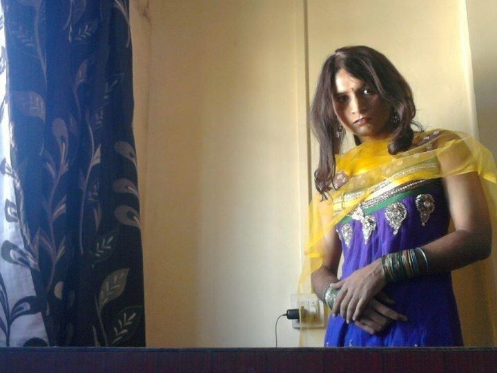 Free porn pics of Sujata Shinde (Dark-skinned Amateur Crossdresser) 1 of 165 pics