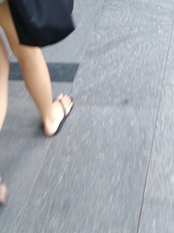 Free porn pics of Candid Feet 19 of 25 pics