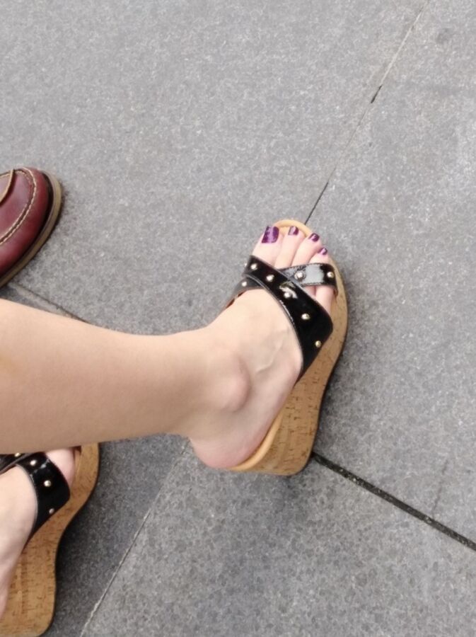 Free porn pics of Candid Feet 24 of 25 pics