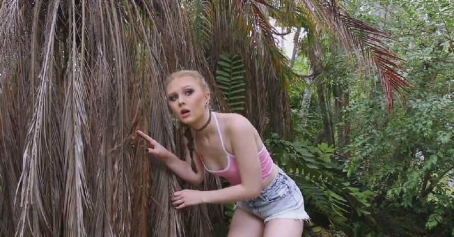 Free porn pics of Petite Teen hides from law Fucks and Sucks BBC 10 of 277 pics