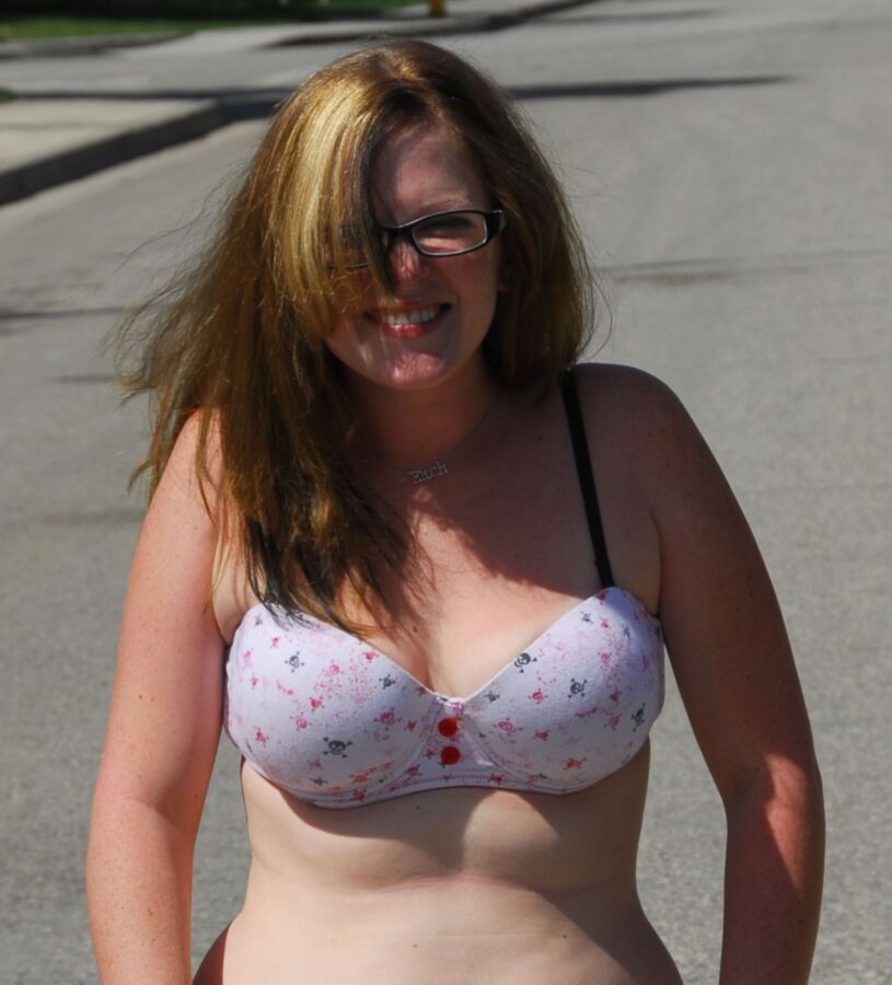 Free porn pics of forced to strip naked in the street by her sons bully  9 of 25 pics