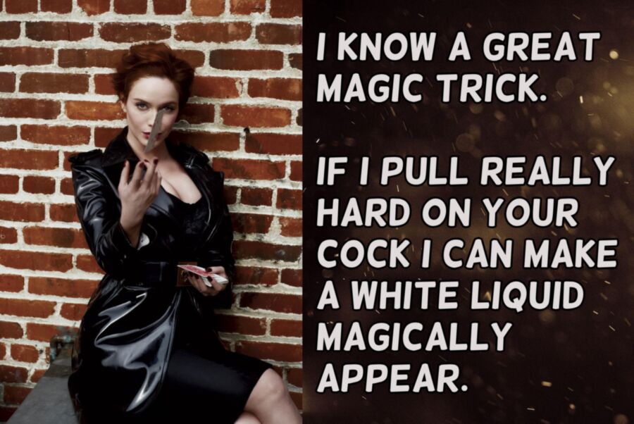 Free porn pics of Christina Hendricks Captions 9 of 10 pics