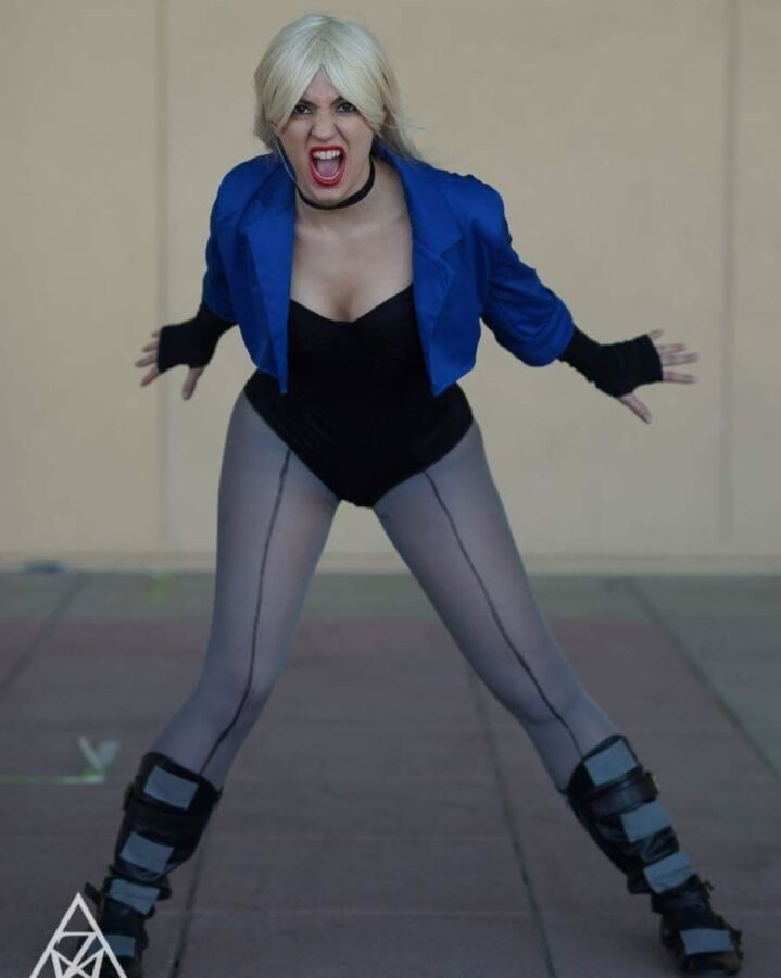 Free porn pics of Black Canary cosplay 1 of 13 pics