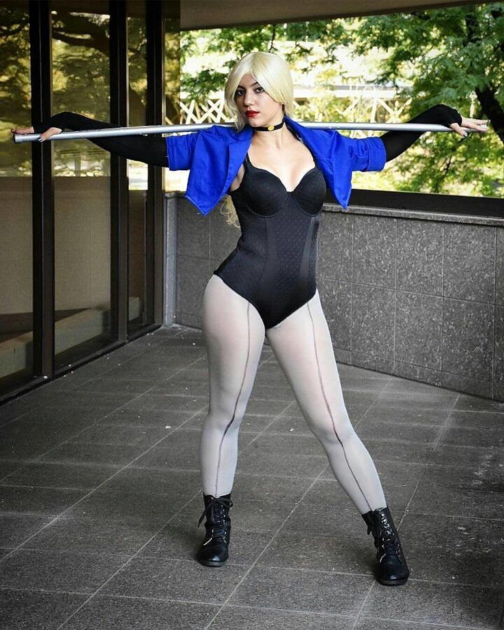 Free porn pics of Black Canary cosplay 10 of 13 pics