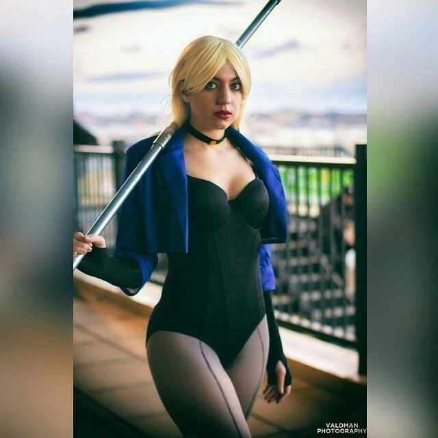 Free porn pics of Black Canary cosplay 6 of 13 pics