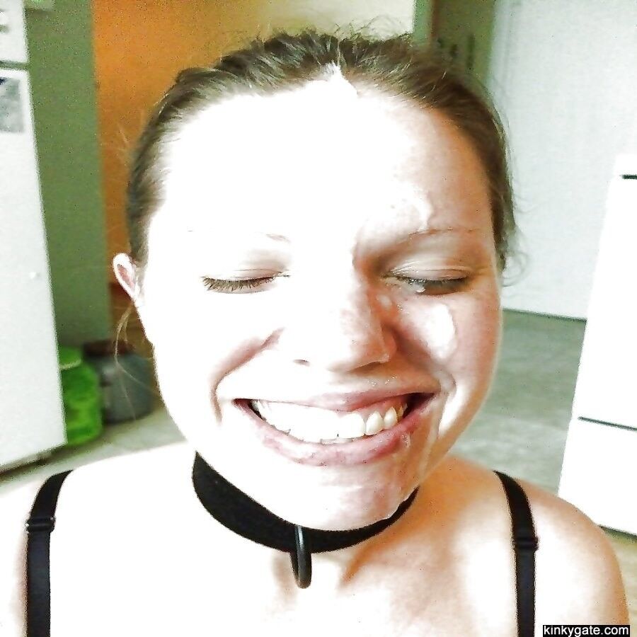 Free porn pics of Slaves showing their cum soaked faces	 19 of 20 pics