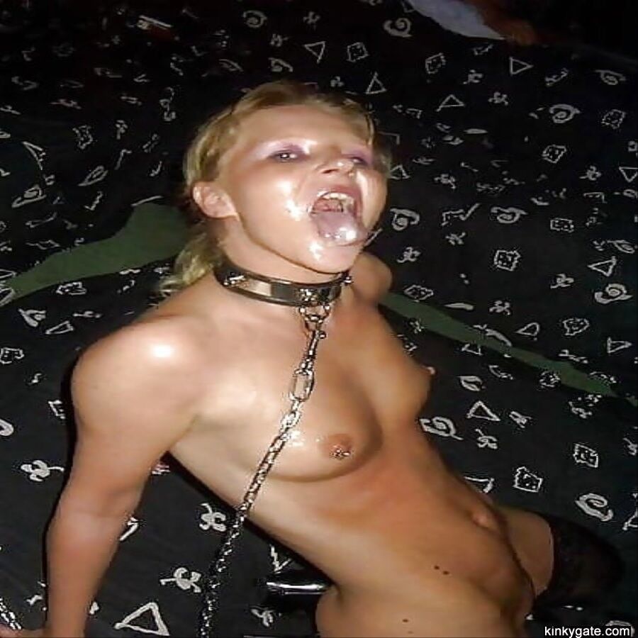 Free porn pics of Slaves showing their cum soaked faces	 15 of 20 pics