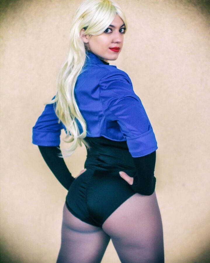 Free porn pics of Black Canary cosplay 7 of 13 pics