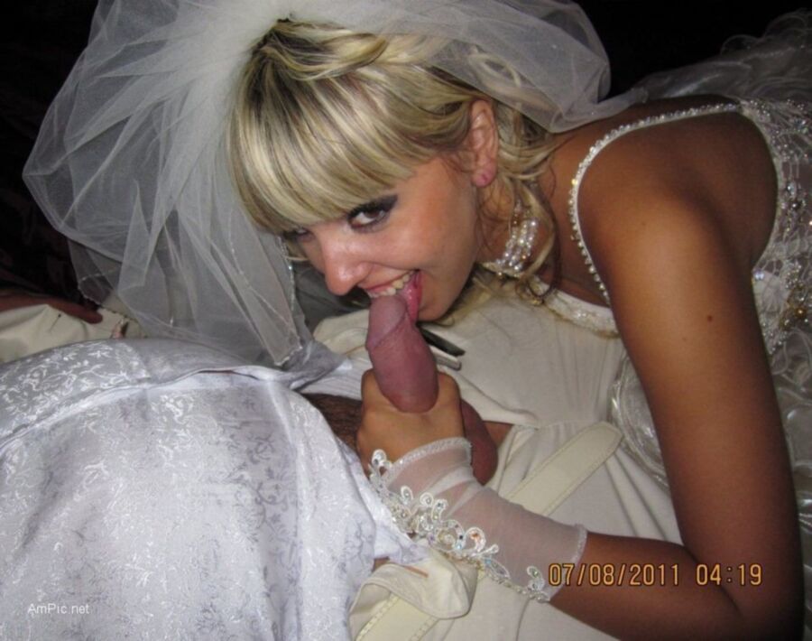 Free porn pics of Brides slut 12 of 17 pics
