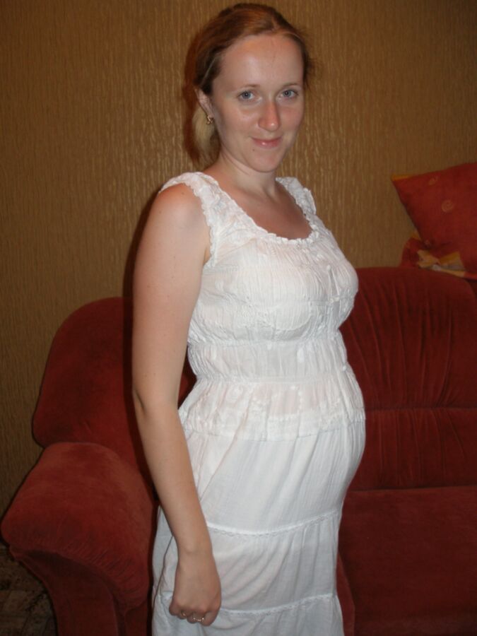 Free porn pics of Pale Pregnant Blonde 1 of 35 pics